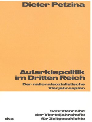 cover image of Autarkiepolitik im Dritten Reich